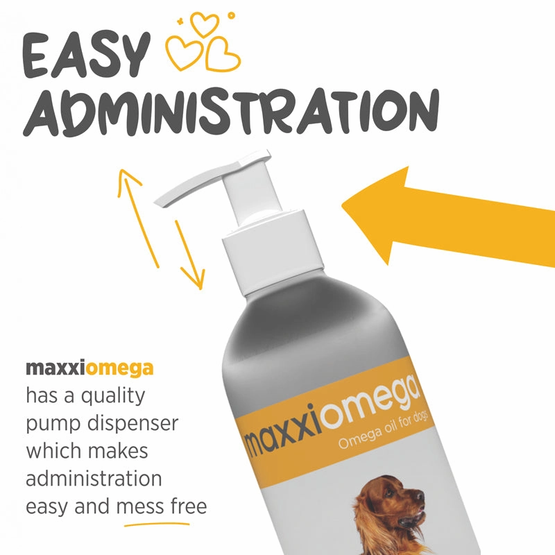 Maxxipaws MaxxiOmega (Omega Oil) Supplements for Dogs