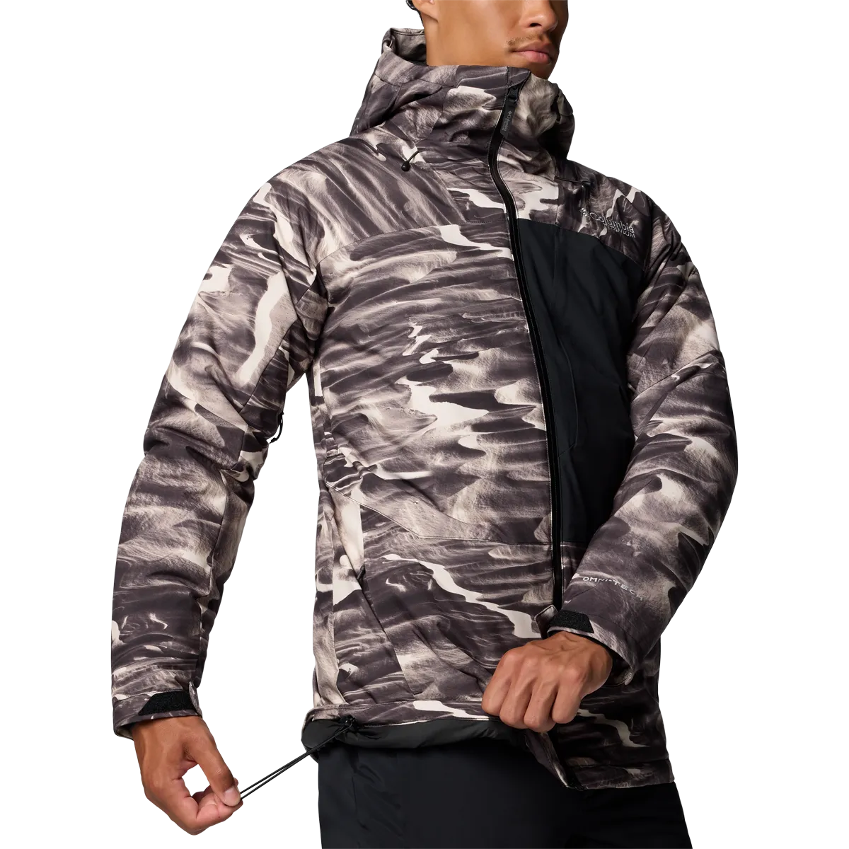 Men's Winter District III Printed Jacket Asics Shoes