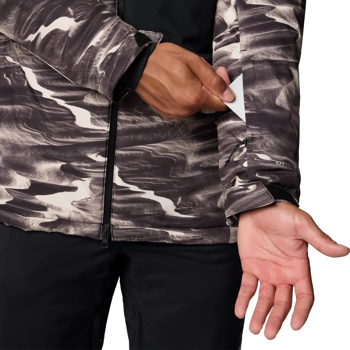 Men's Winter District III Printed Jacket Asics Shoes
