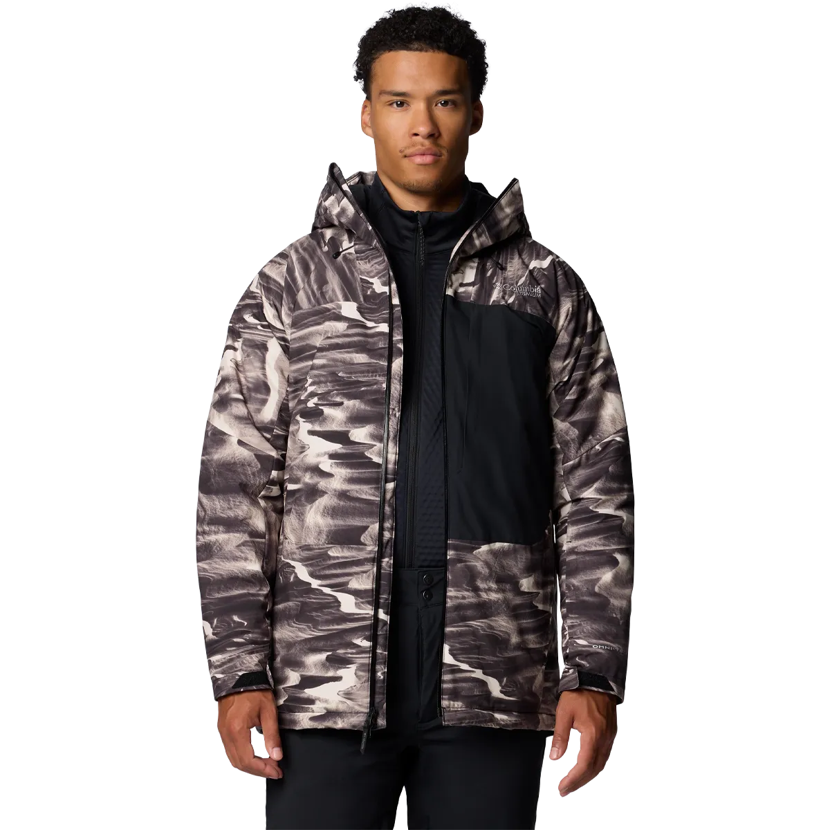 Men's Winter District III Printed Jacket Asics Shoes