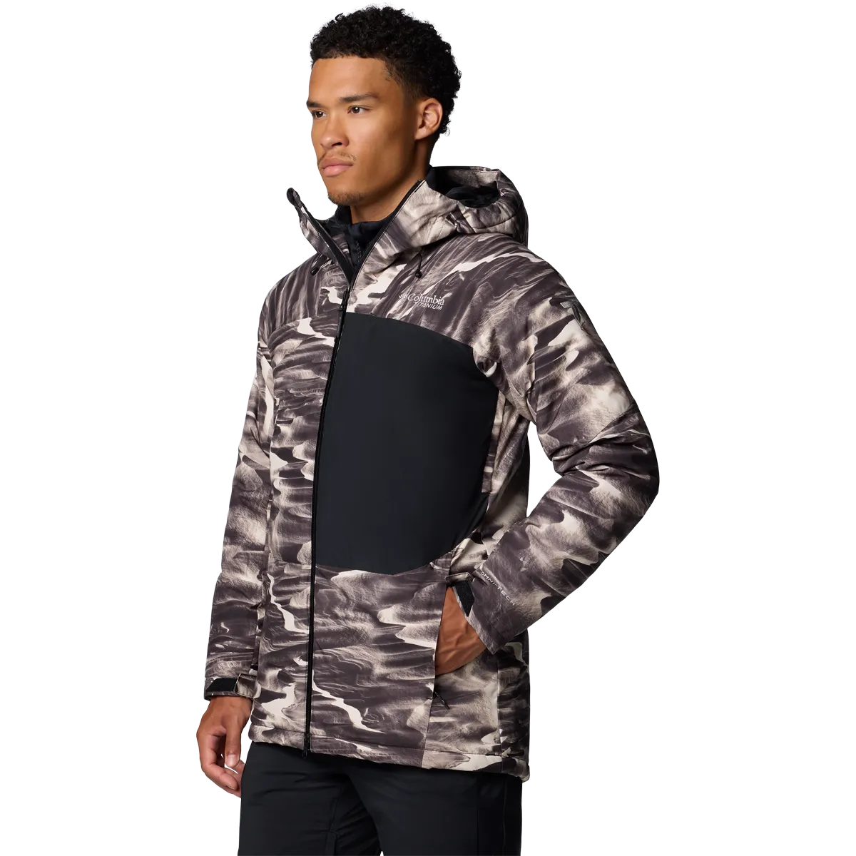 Men's Winter District III Printed Jacket Asics Shoes