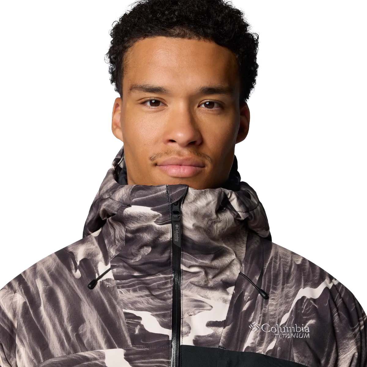 Men's Winter District III Printed Jacket Asics Shoes