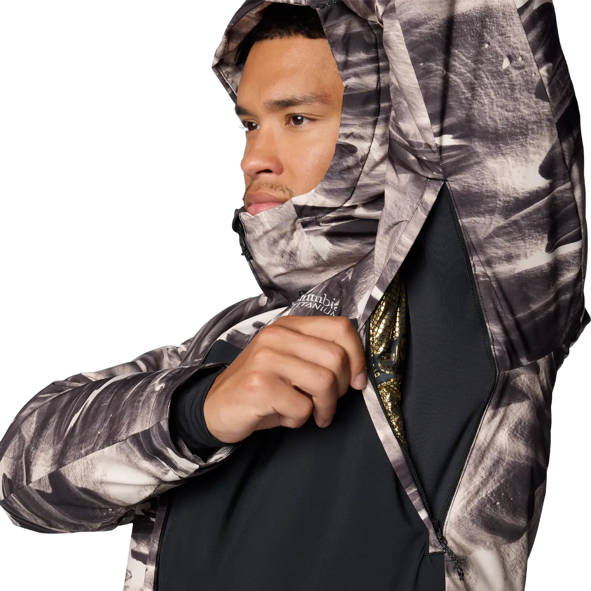 Men's Winter District III Printed Jacket Asics Shoes