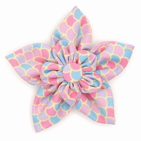 Mermaid Dog Collar Flower dog collar accessory,collar decor