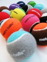 Metro Paws Individual Metro Ball - Mini (assorted colors) fetch toy,dog ball