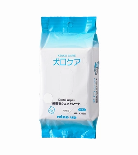 Mind Up Kenko Care Dental Wipes for Dogs pet housekeeping,dog mess kit