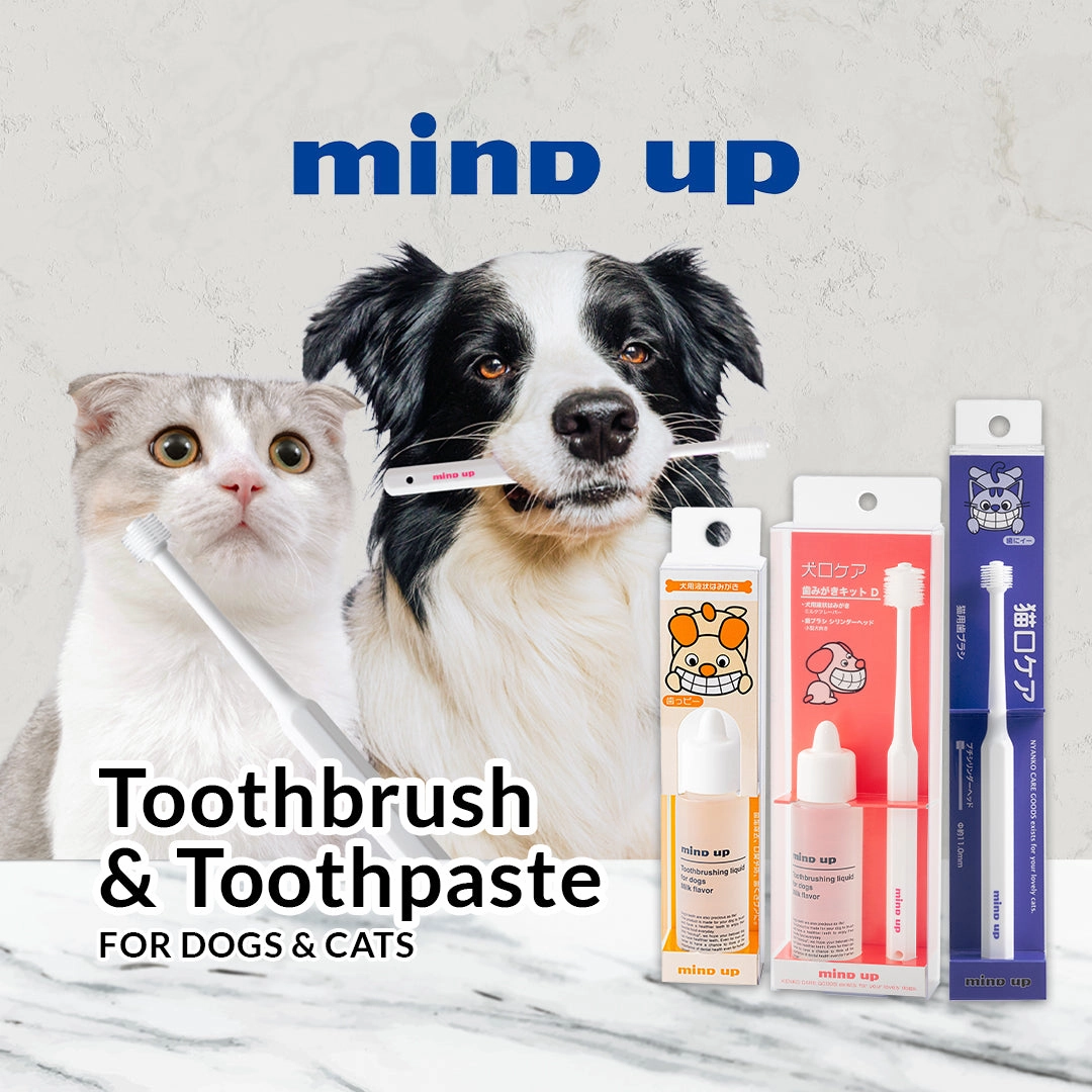 Mind Up Kenko Care Toothbrush for Dogs (Slim Cylinder Head)