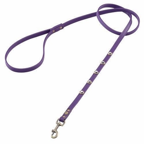 Mini Diamond Purple Dog Leash