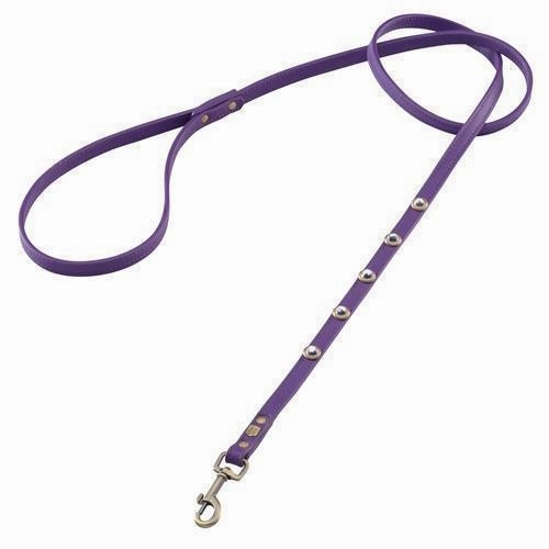 Mini Diamond Purple Dog Leash