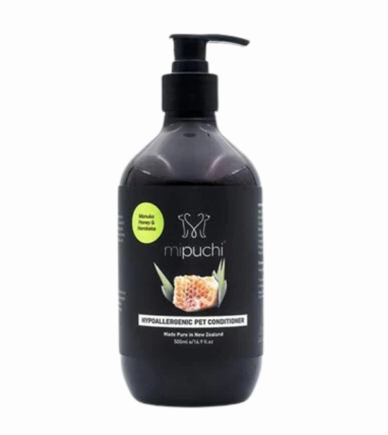 Mipuchi Hypoallergenic Pet Conditioner (Manuka Honey & Harakeke) dog shampoo,bathing supplies