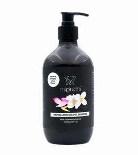 Mipuchi Hypoallergenic Pet Shampoo (Jasmine, Kowhai & Lotus Flower) dog shampoo,bathing supplies