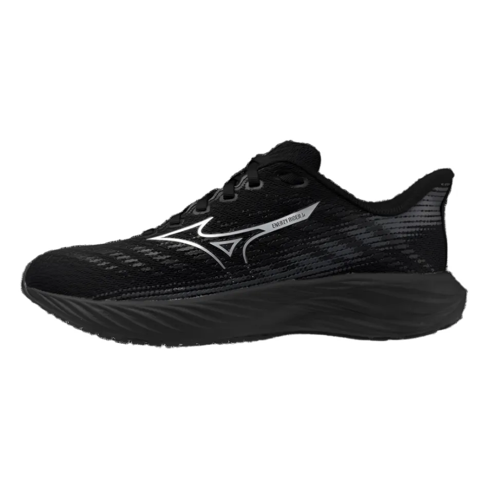 Mizuno Junior Enerzy Rider Running Shoes in Black Shoes_Mizuno