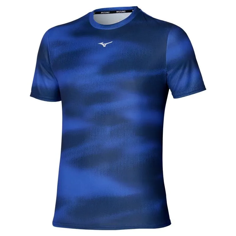 Mizuno Men's Core Graphic Tee in Reflex Blue SS25 Shoes_Mizuno
