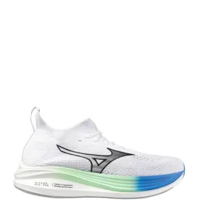 Mizuno Men's Neo Zen Running Shoes in White/Black/Frontier Blue SS25 Shoes_Mizuno