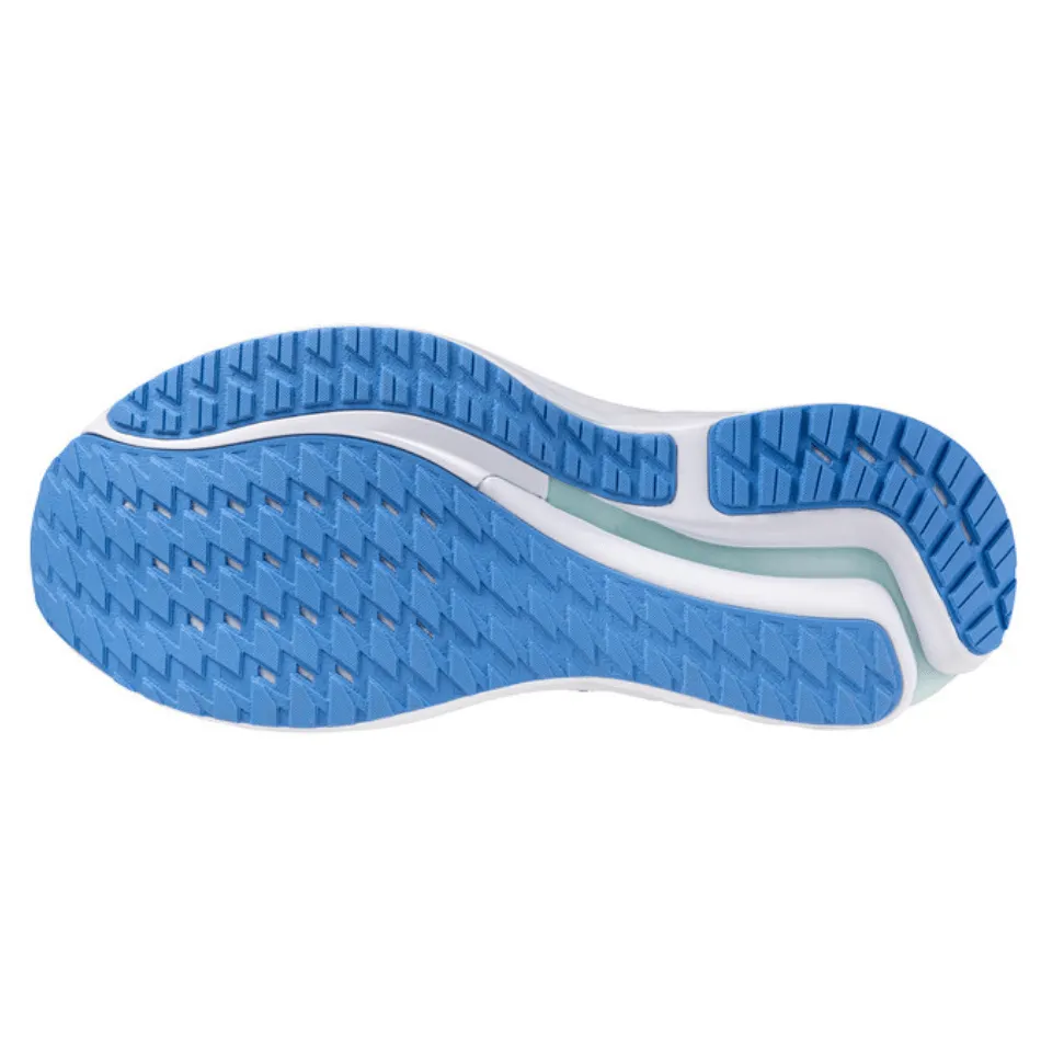 Mizuno Men's Wave Inspire 21 Running Shoes in Tradewinds/Neo Mint/Frontier Blue SS25 Shoes_Mizuno
