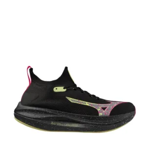 Mizuno Neo Vista Men's Running Shoes-Black Silver/Pink Tetra AW24 Shoes_Mizuno