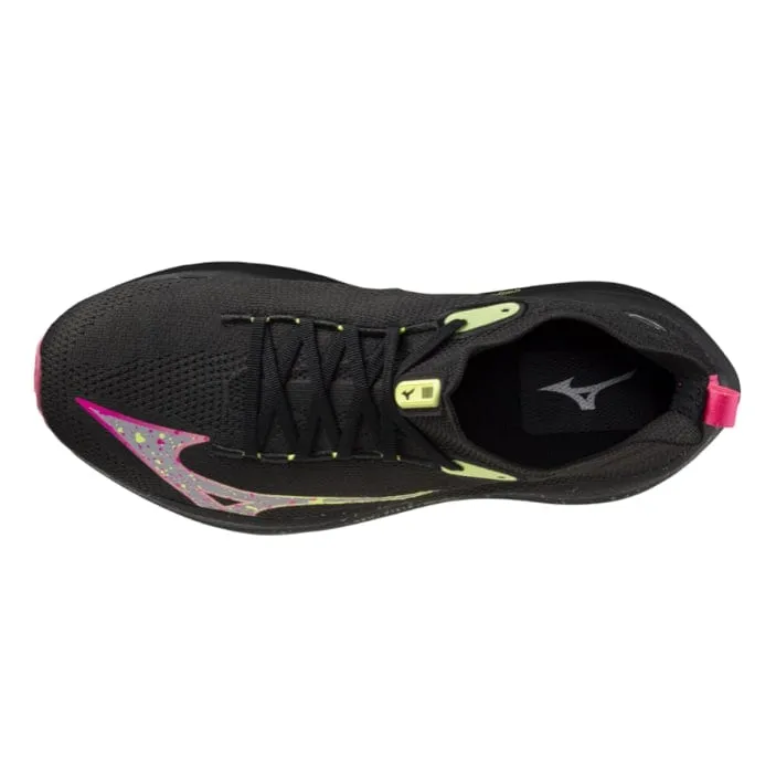 Mizuno Neo Vista Men's Running Shoes-Black Silver/Pink Tetra AW24 Shoes_Mizuno