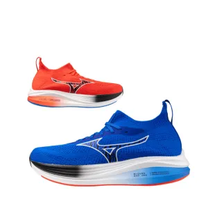 Mizuno Unisex Neo Zen Shoes in Oni Demon Baseball Blue/Black/Mizuno Ignition Red SS25 Shoes_Mizuno