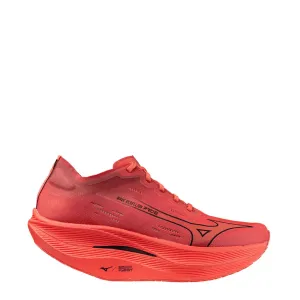Mizuno Unisex Wave Rebellion Pro 2 Running Shoes in Dubarry/Black/Cranberry SS24 Shoes_Mizuno