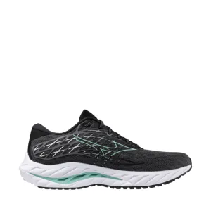Mizuno Women's Wave Inspire 20 Running Shoes in Iron Gate/Dusty Jade Green/Black AW24 Shoes_Mizuno