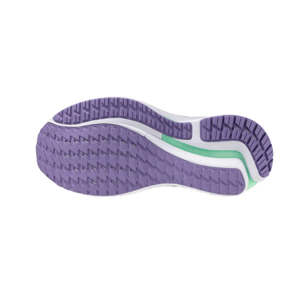 Mizuno Women's Wave Inspire 21 Running Shoes in Tradewinds/White/Neo Mint SS25 Shoes_Mizuno