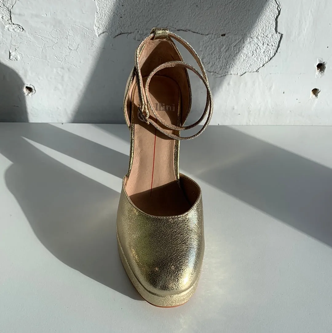Mollini Ambition Old Gold - LAST PAIR size 42 Shoes_Mollini