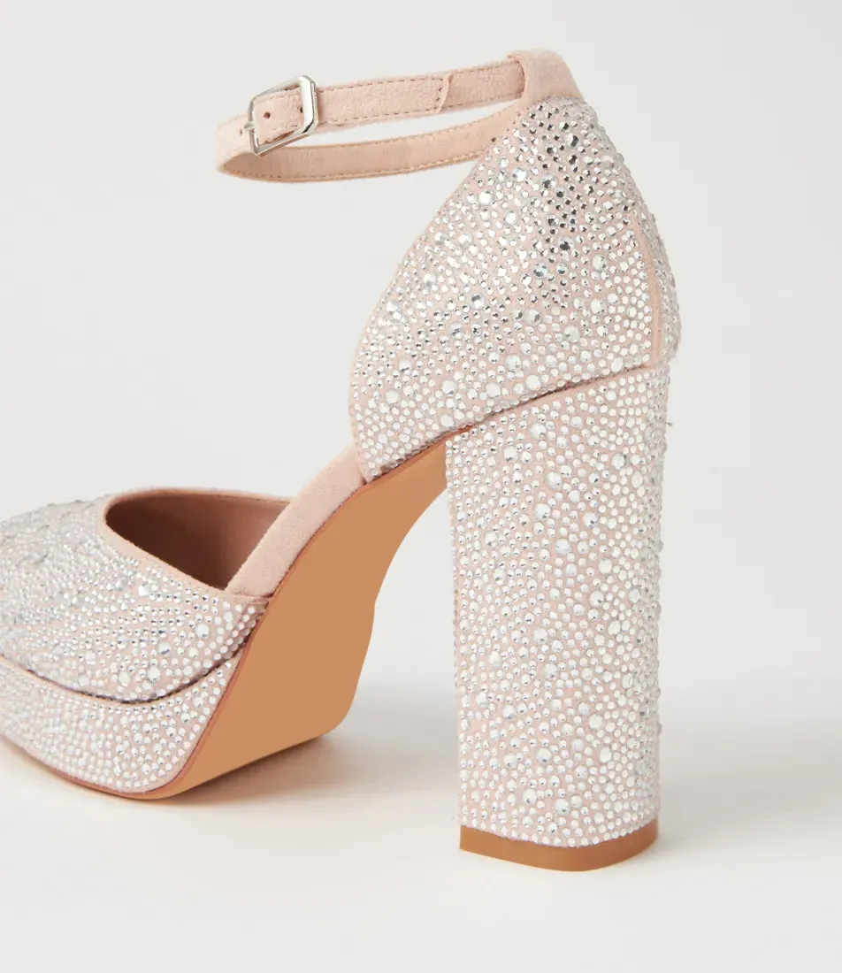 Mollini Angelar Silver Nude - LAST PAIR size 40 Shoes_Mollini