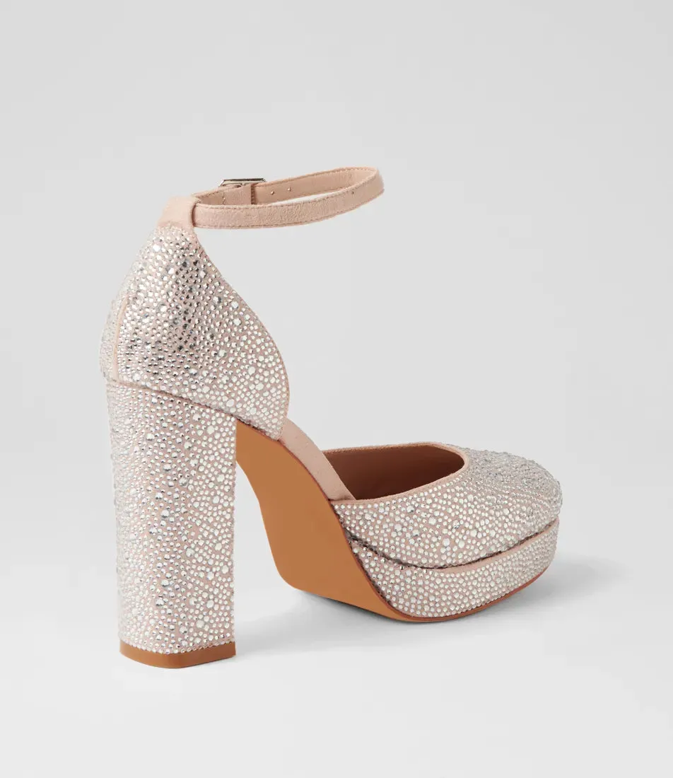 Mollini Angelar Silver Nude - LAST PAIR size 40 Shoes_Mollini