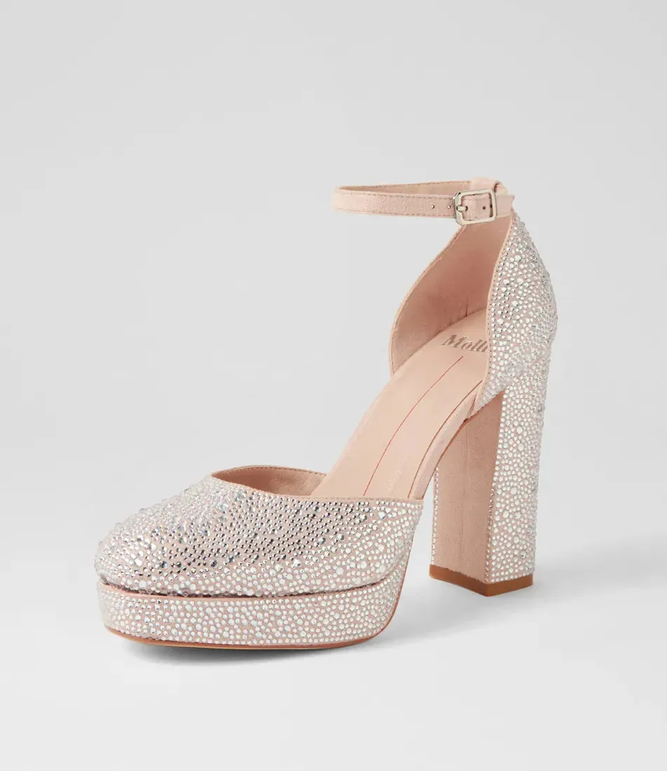 Mollini Angelar Silver Nude - LAST PAIR size 40 Shoes_Mollini
