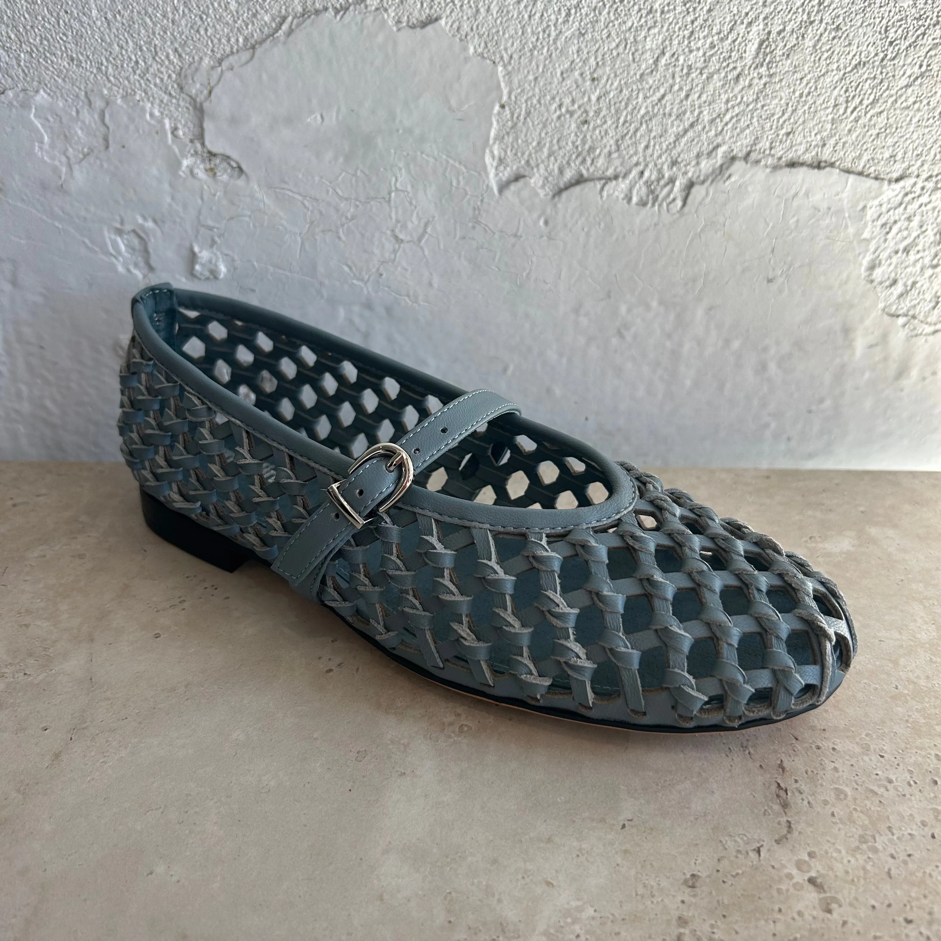 Mollini Bilendi Steel Blue Shoes_Mollini