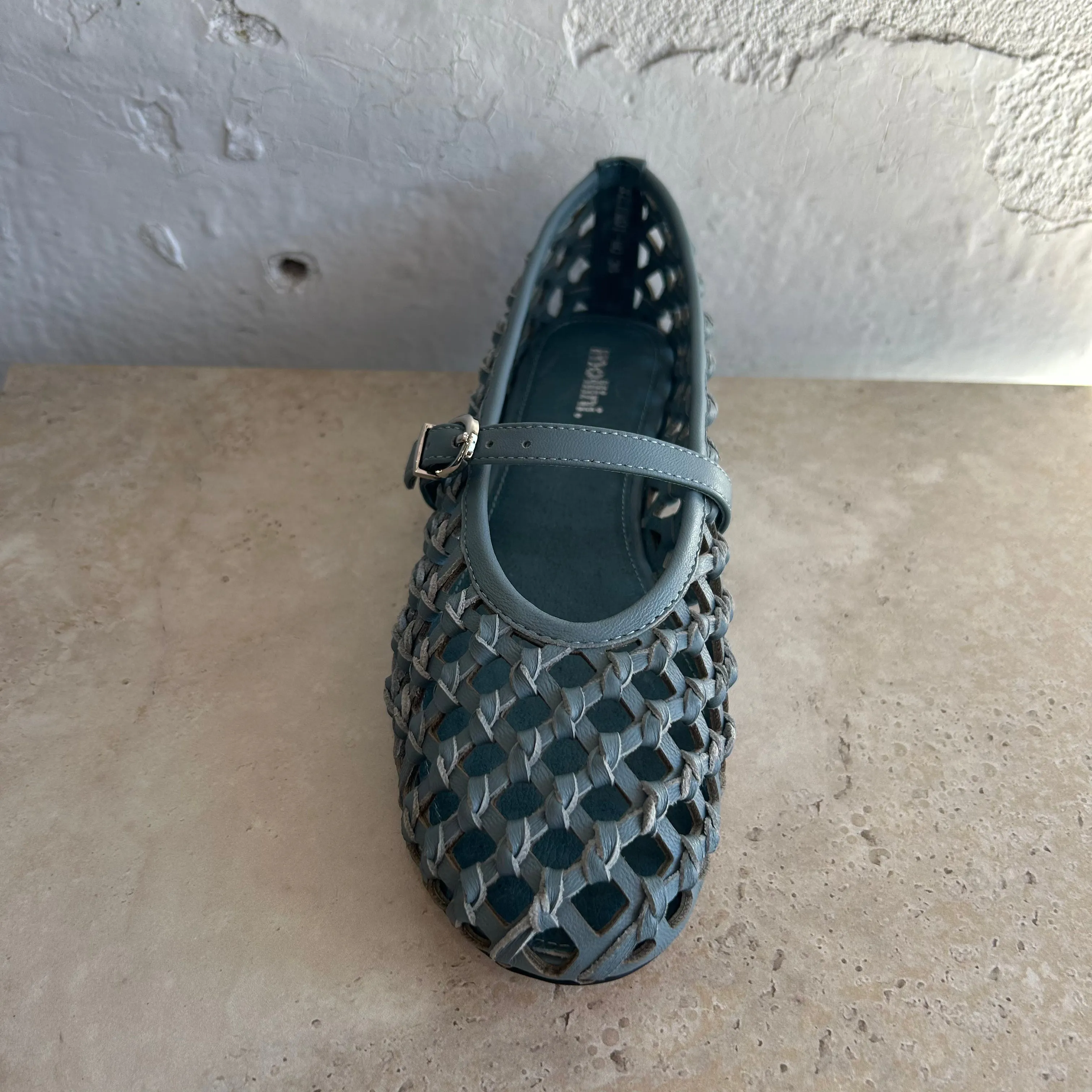 Mollini Bilendi Steel Blue Shoes_Mollini