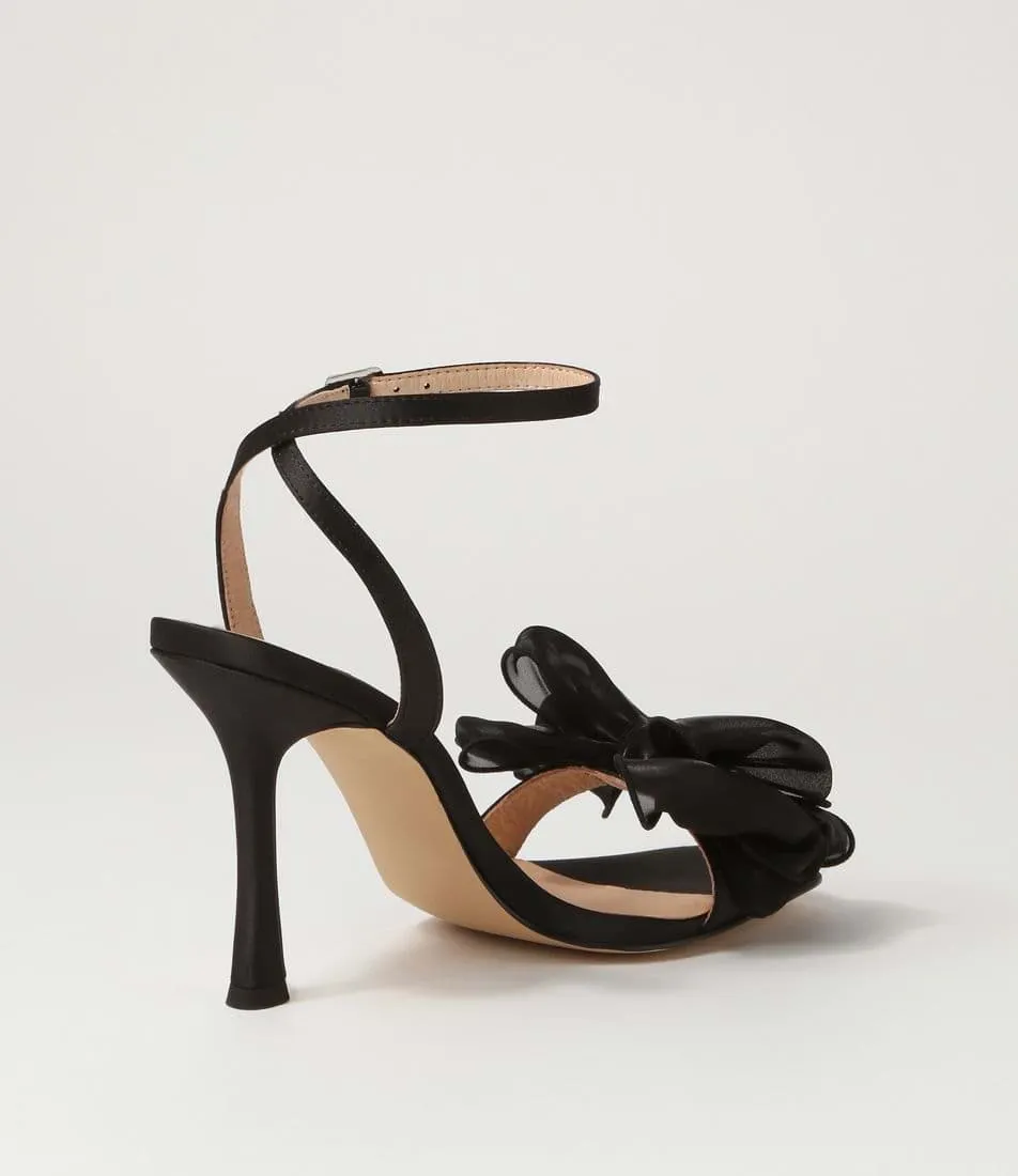 Mollini Daphne Black Heels - LAST PAIR size 42 Shoes_Mollini