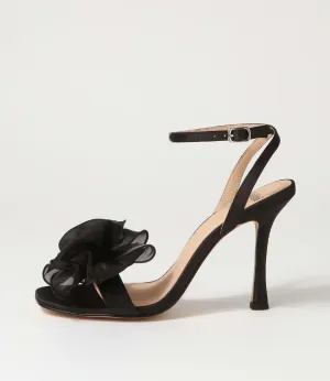 Mollini Daphne Black Heels - LAST PAIR size 42 Shoes_Mollini