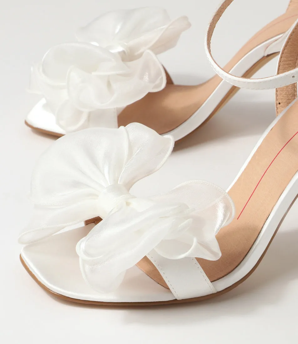 Mollini Daphne Cream Heels Shoes_Mollini