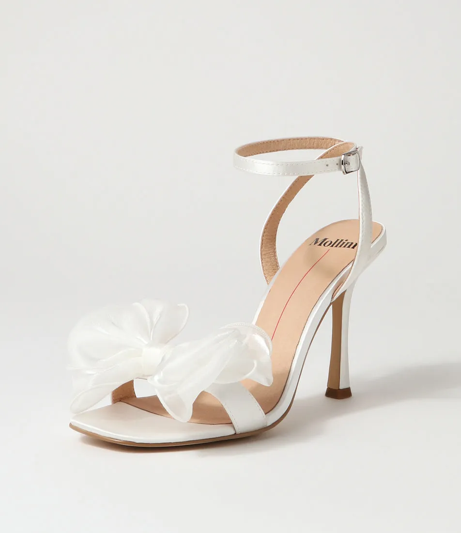 Mollini Daphne Cream Heels Shoes_Mollini