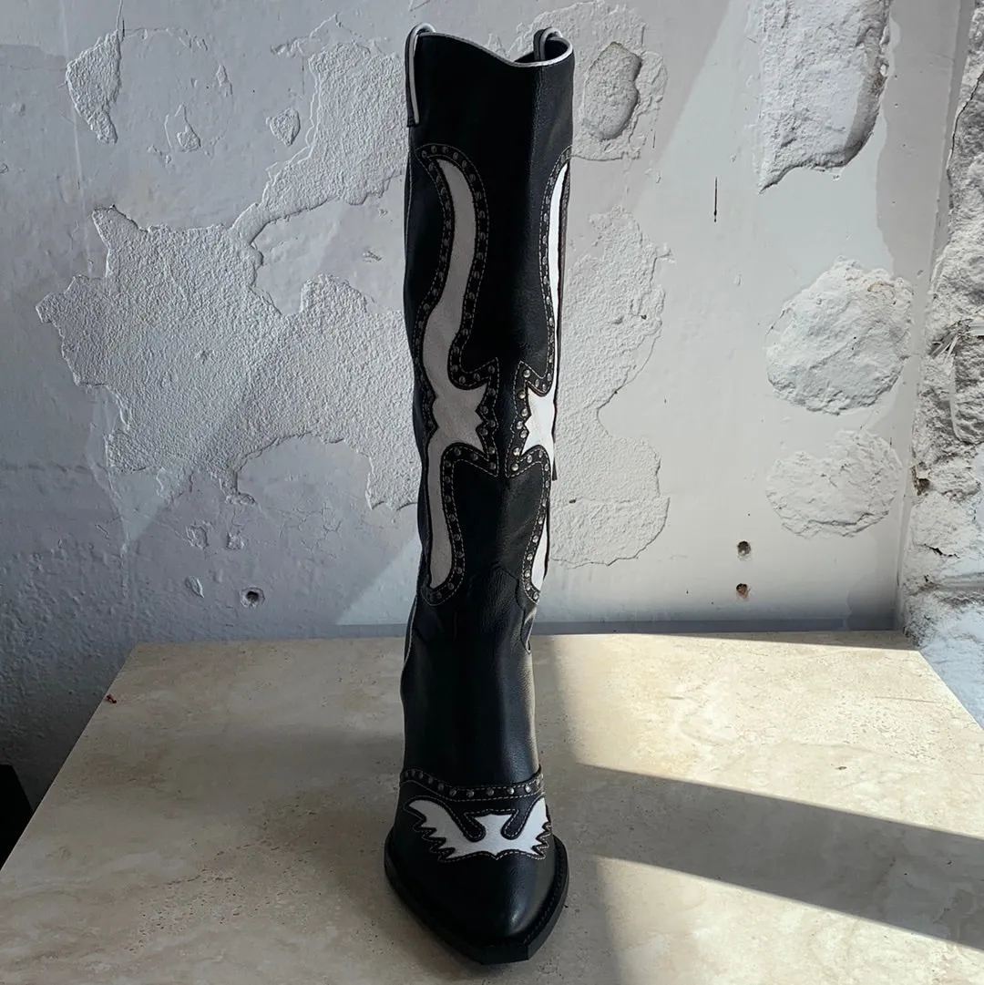 Mollini Lurva Black/White Shoes_Mollini