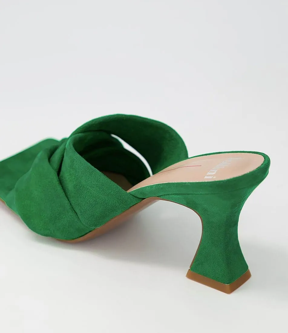 Mollini Marah Emerald Suede - LAST PAIR size 36 Shoes_Mollini