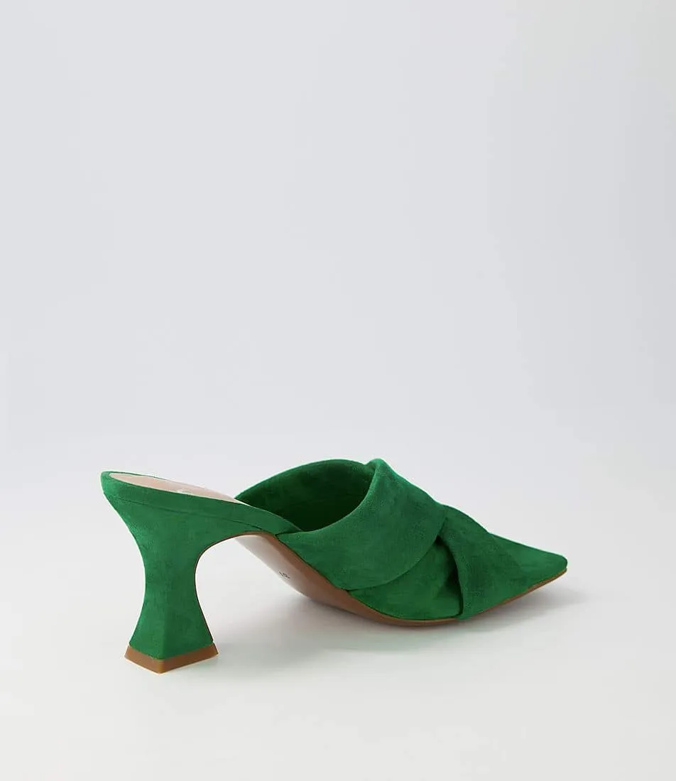 Mollini Marah Emerald Suede - LAST PAIR size 36 Shoes_Mollini