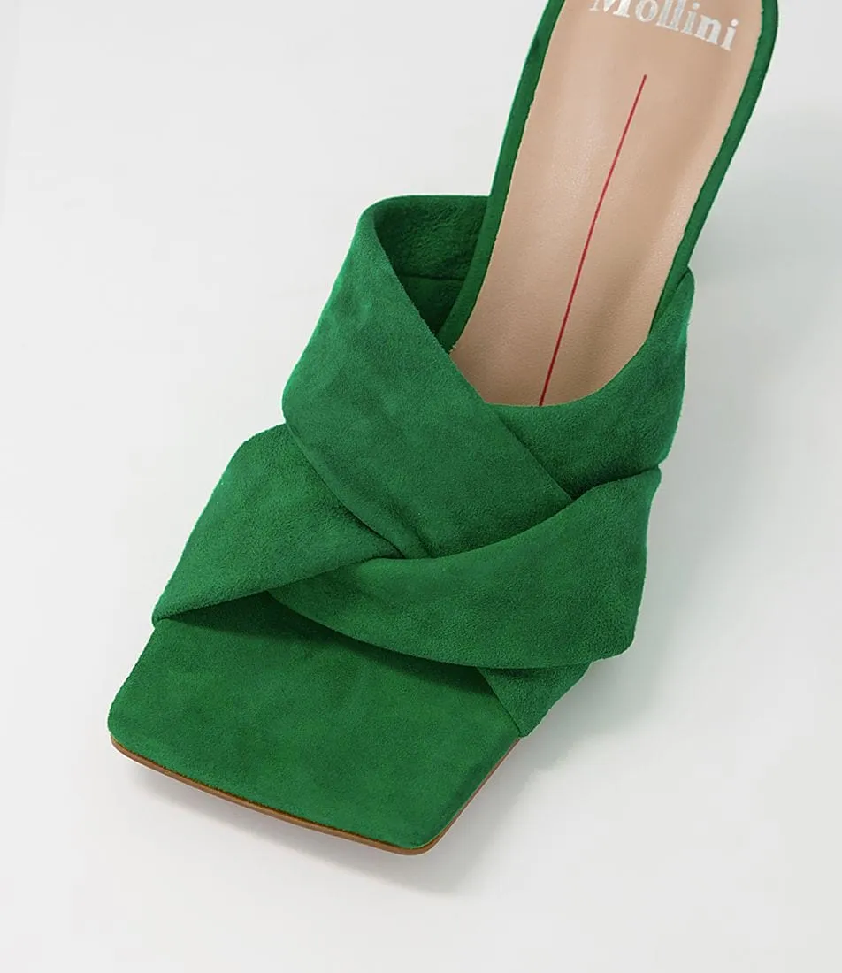 Mollini Marah Emerald Suede - LAST PAIR size 36 Shoes_Mollini