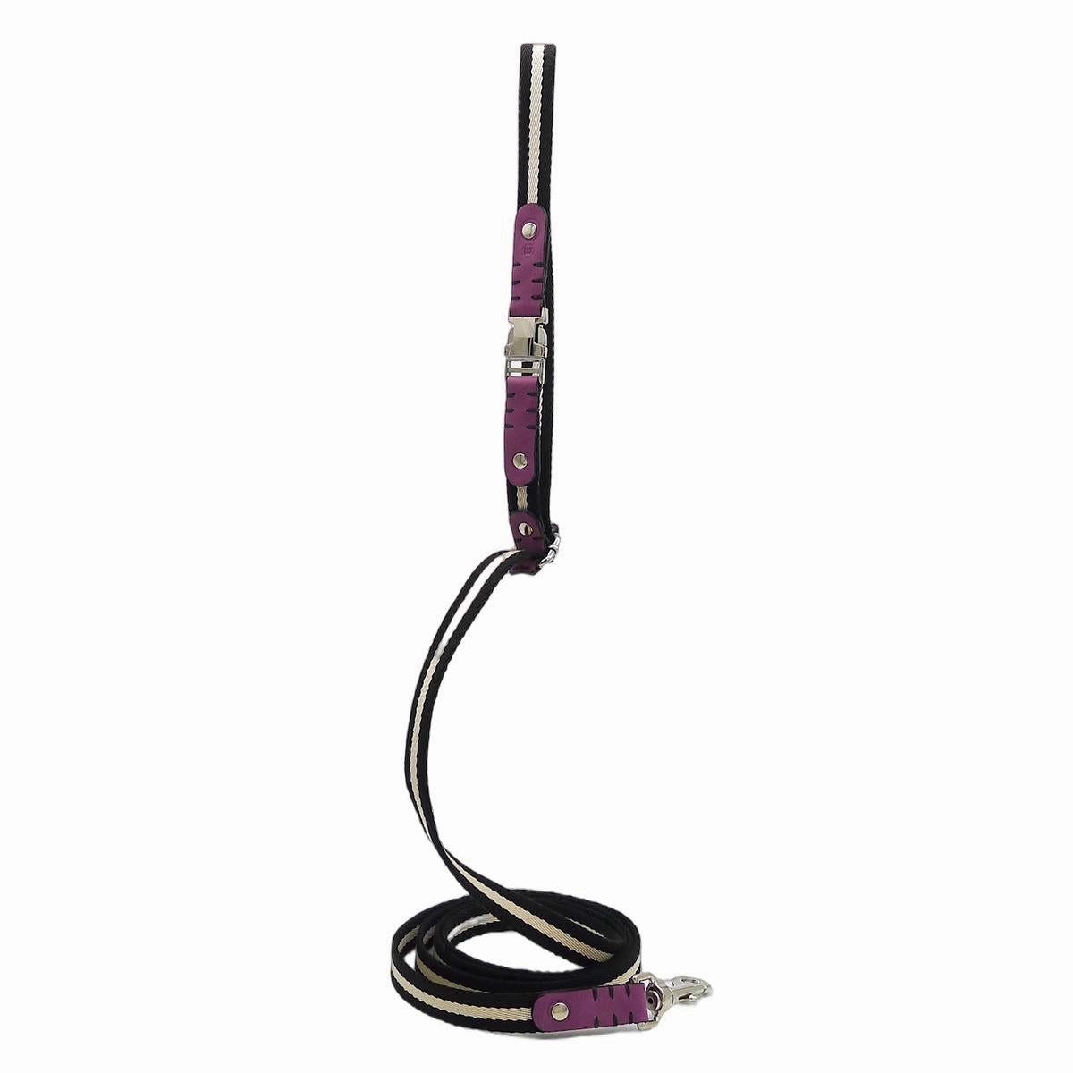 Multi Nubuck Fuchsia Dog Leash