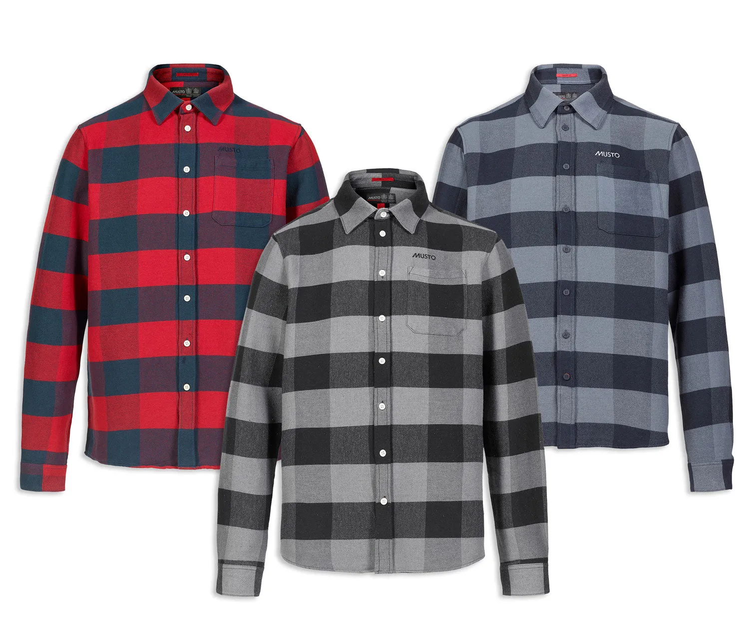 Musto Marina Flannel Shirt Musto Clothing
