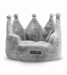 Nandog Pet Gear Cloud Crown Bed (Grey) for Dogs and Cats dog bed,pet blanket