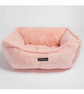 Nandog Pet Gear Cloud Reversible Bed (Blush) for Dogs and Cats dog bed,pet blanket