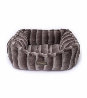 Nandog Pet Gear Cloud Reversible Bed (Chinchilla) for Dogs and Cats dog bed,pet blanket