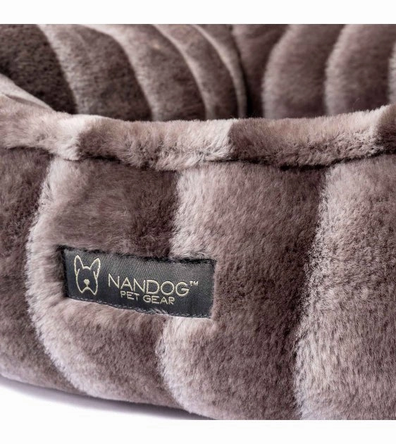 Nandog Pet Gear Cloud Reversible Bed (Chinchilla) for Dogs and Cats