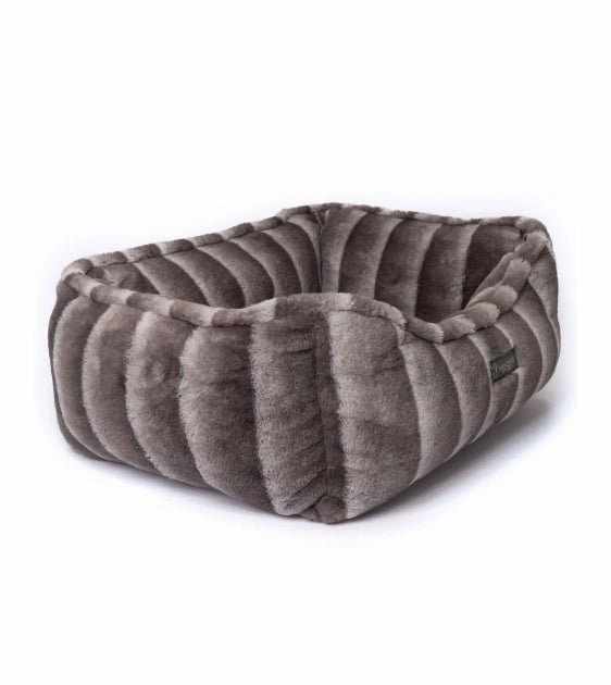 Nandog Pet Gear Cloud Reversible Bed (Chinchilla) for Dogs and Cats