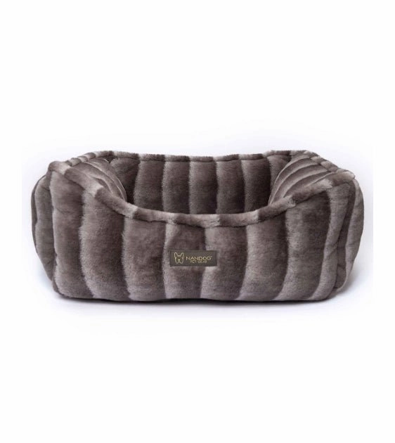 Nandog Pet Gear Cloud Reversible Bed (Chinchilla) for Dogs and Cats