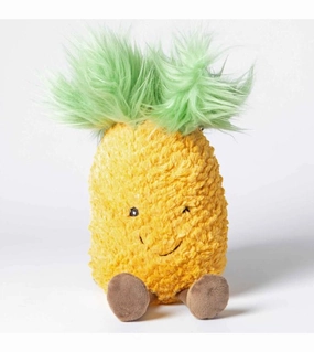 Nandog Pet Gear My BFF Pineapple Squeaker Toy wet dog food,moist dog food