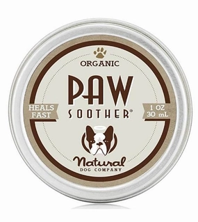 Natural Dog Company Organic Paw Soother Healing Balm For Dogs pet housekeeping,dog mess kit