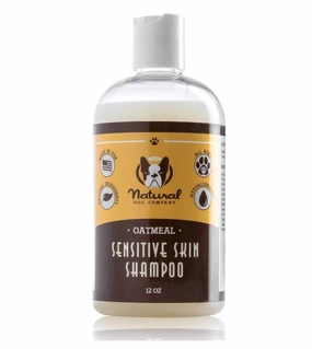 Natural Dog Company Sensitive Skin Oatmeal Shampoo For Dogs dog shampoo,bathing supplies